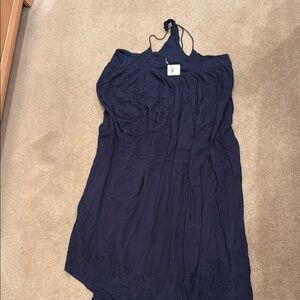 Elegant Free People Navy Halter Dress